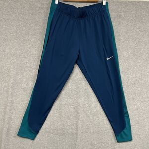 Nike Therma-FIT Joggers Women’s L Blue Teal Sweatpants Athletic Training Pants